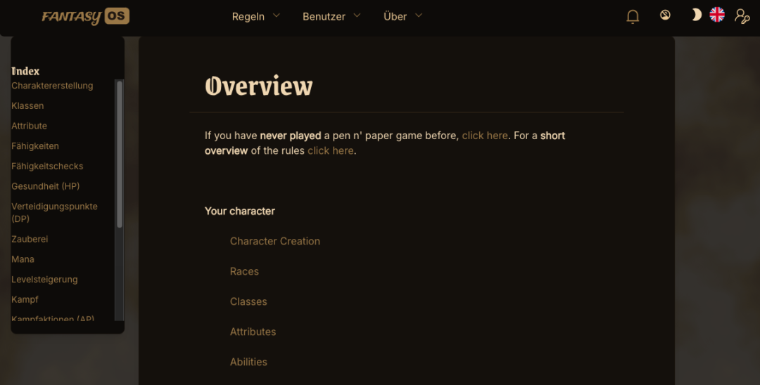 Entwicklung Fantasy OS