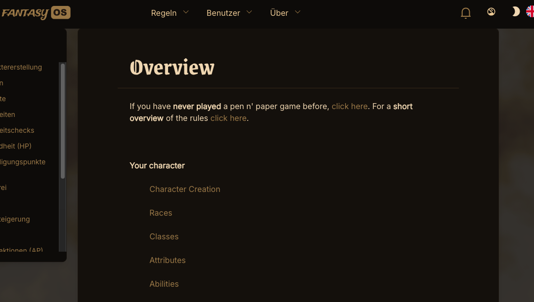 Entwicklung Fantasy OS